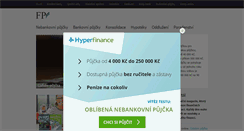Desktop Screenshot of financni-portal.cz